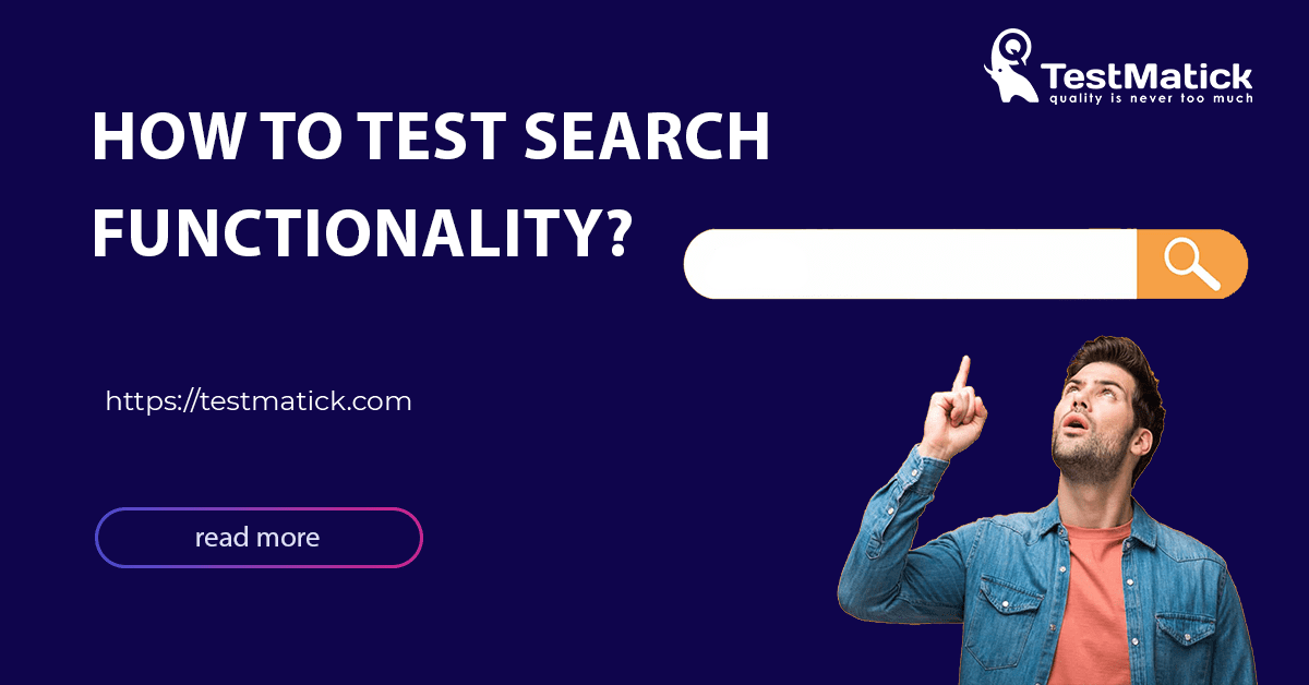 How to Test Search Functionality