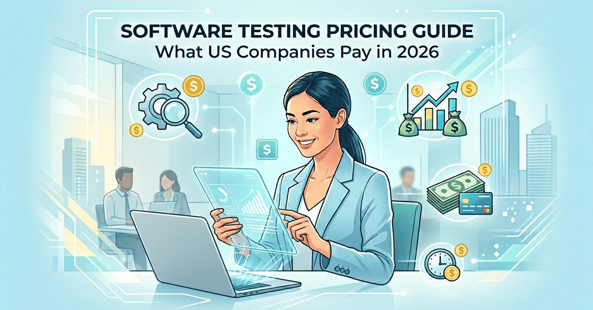 Software Testing Pricing Guide- What US Companies Pay in 2026 Software Testing Pricing Guide- What US Companies Pay in 2026